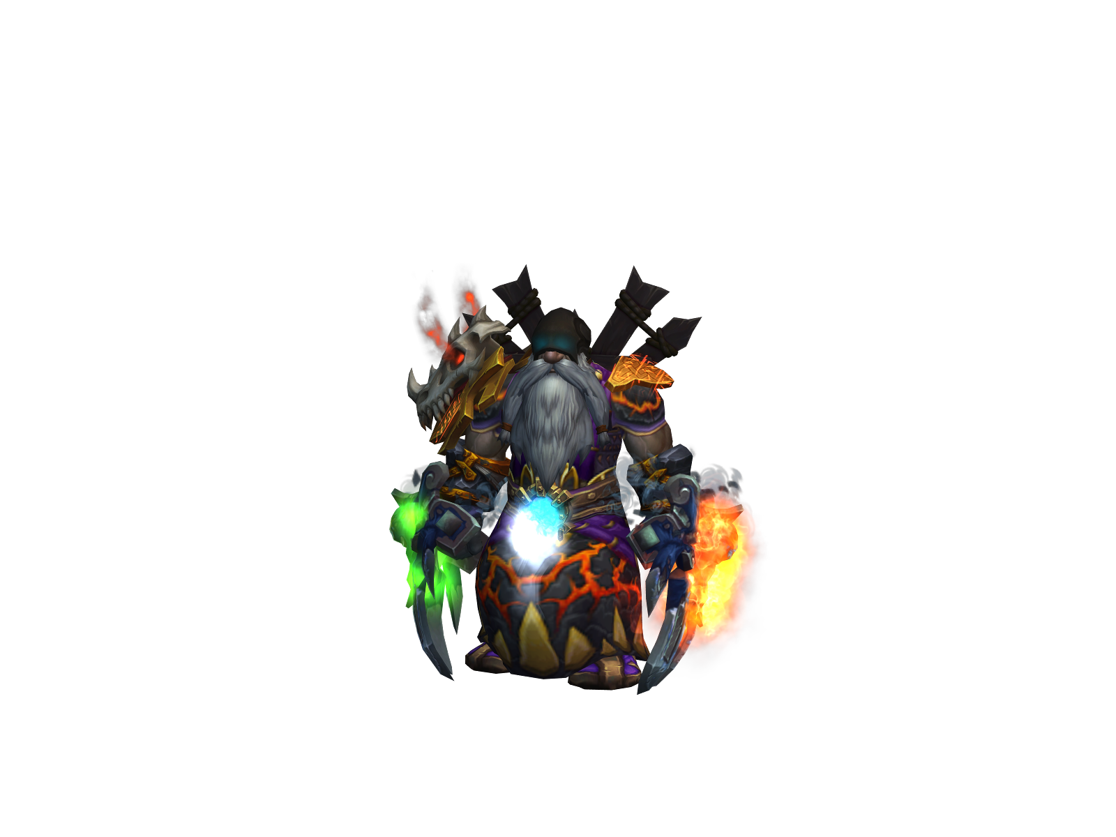 Ogkushbreath 3D character render