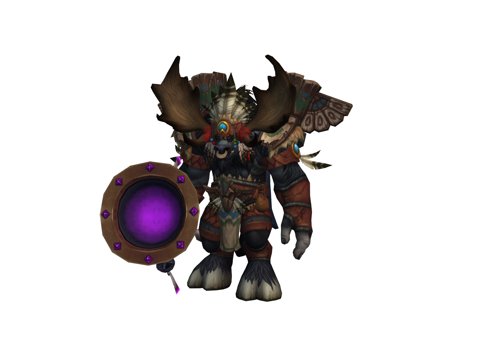Zutomaýo 3D character render