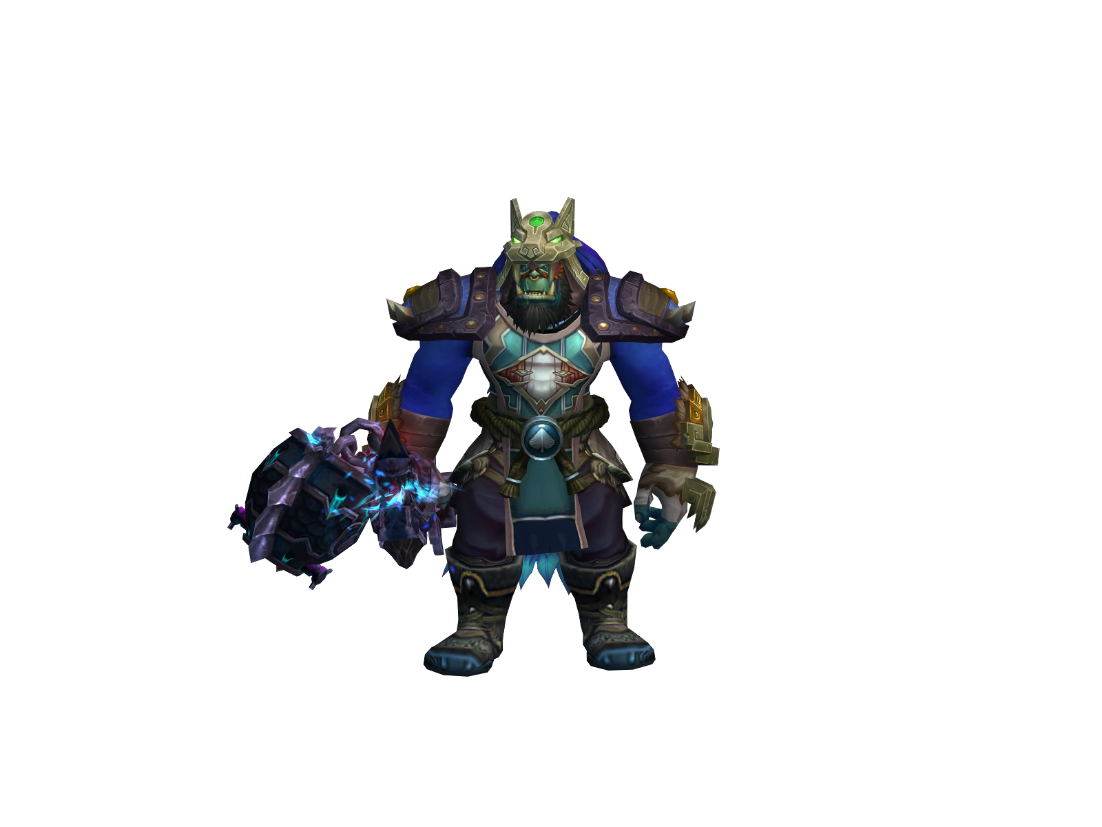 Mastapayn 3D character render