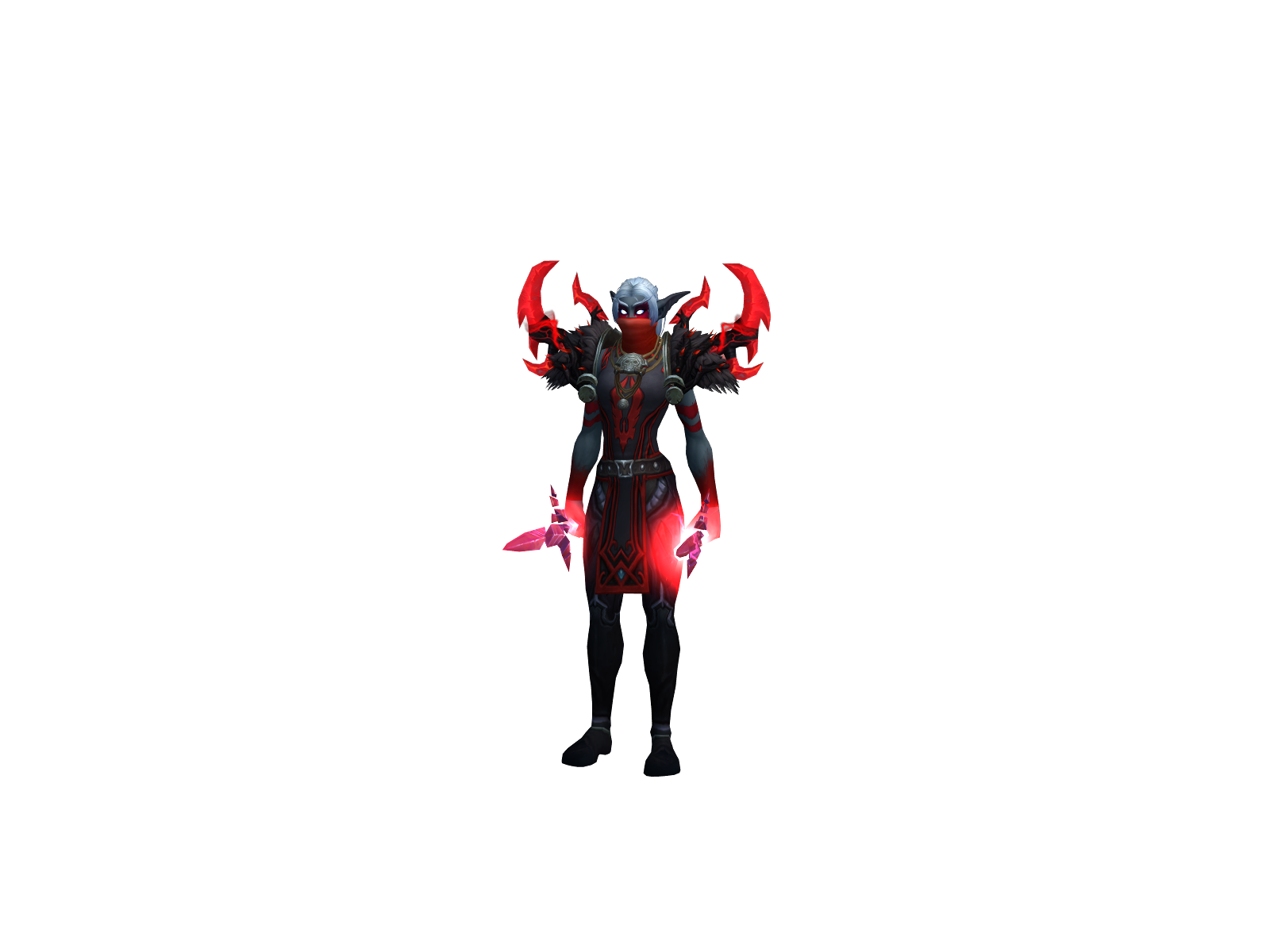 Eladris 3D character render