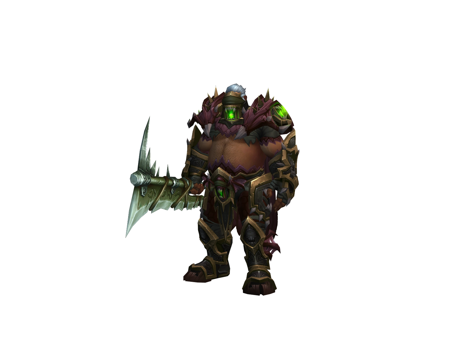 Duakodai 3D character render