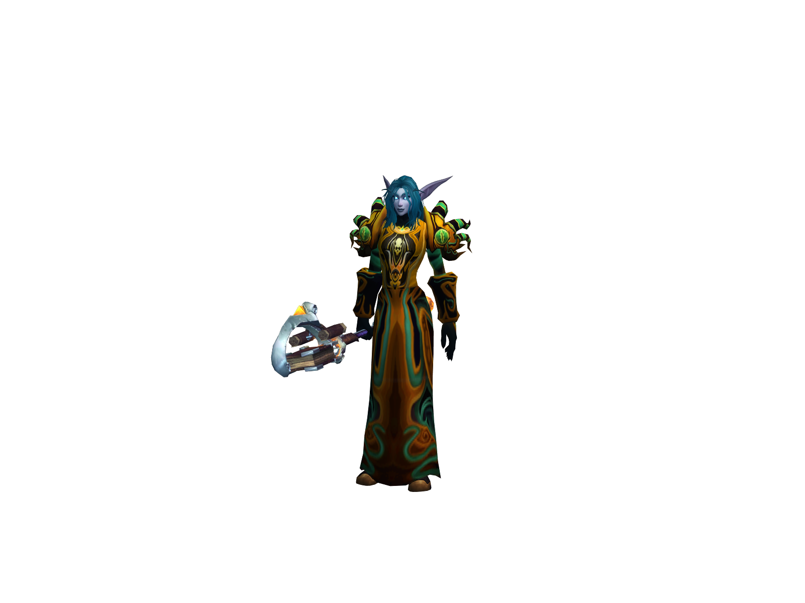 Joblessmage 3D character render