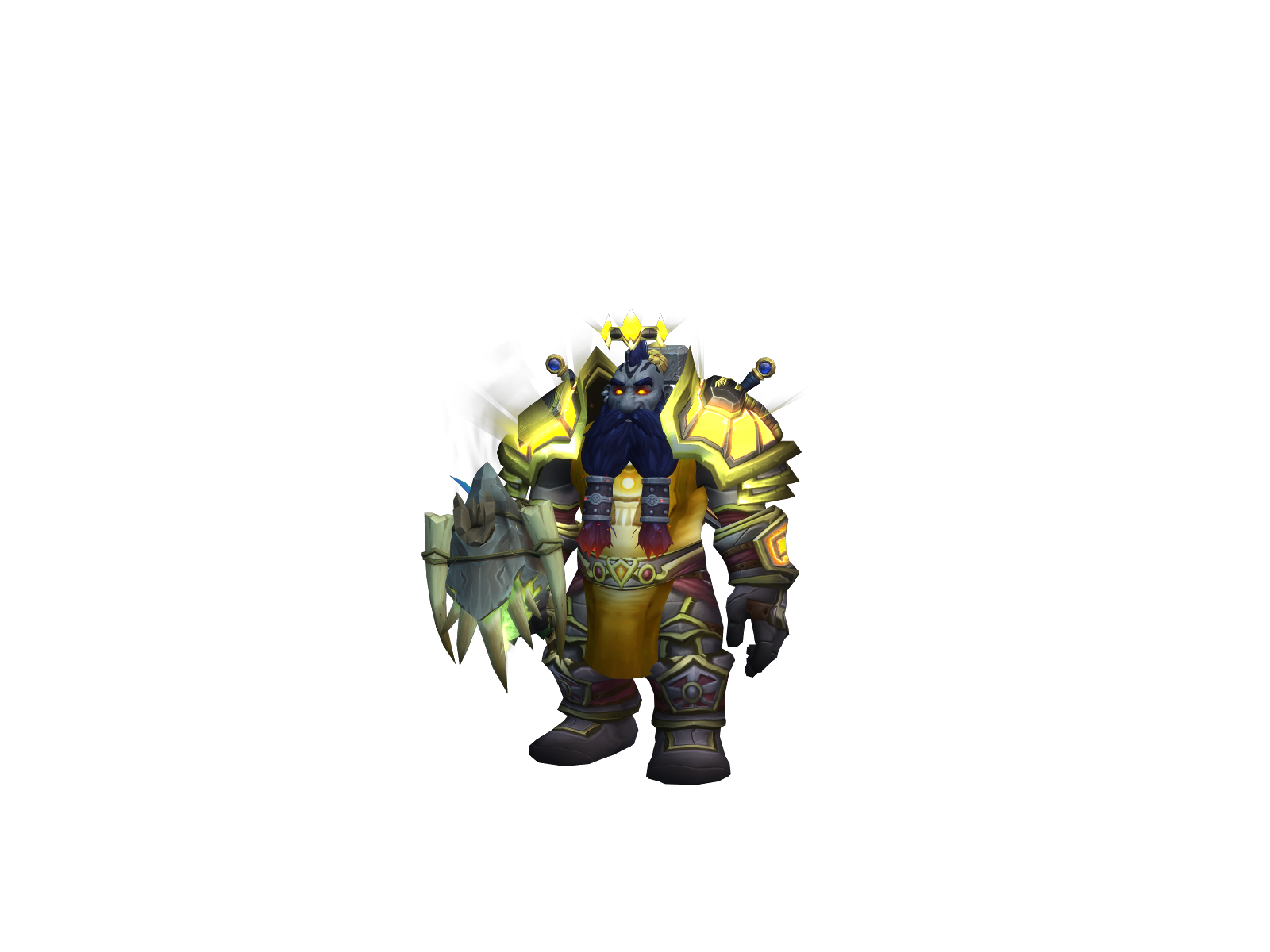 Moltenmight 3D character render