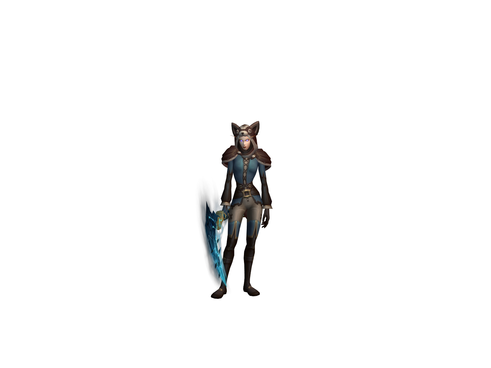 Léimi 3D character render