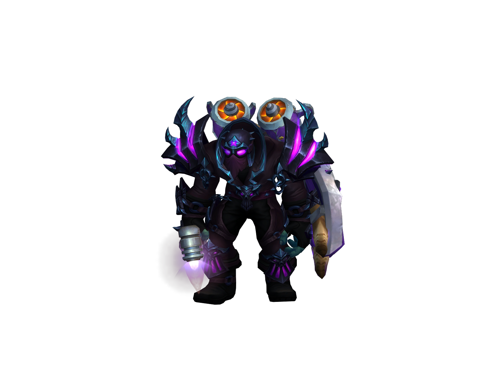 Shamanstin 3D character render