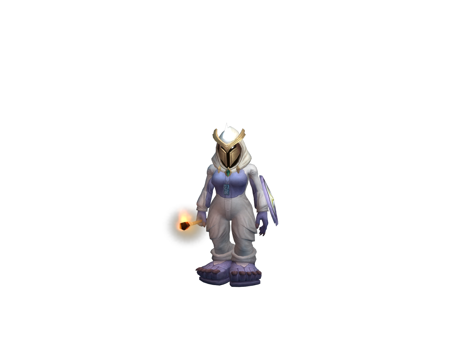 Sequin 3D character render