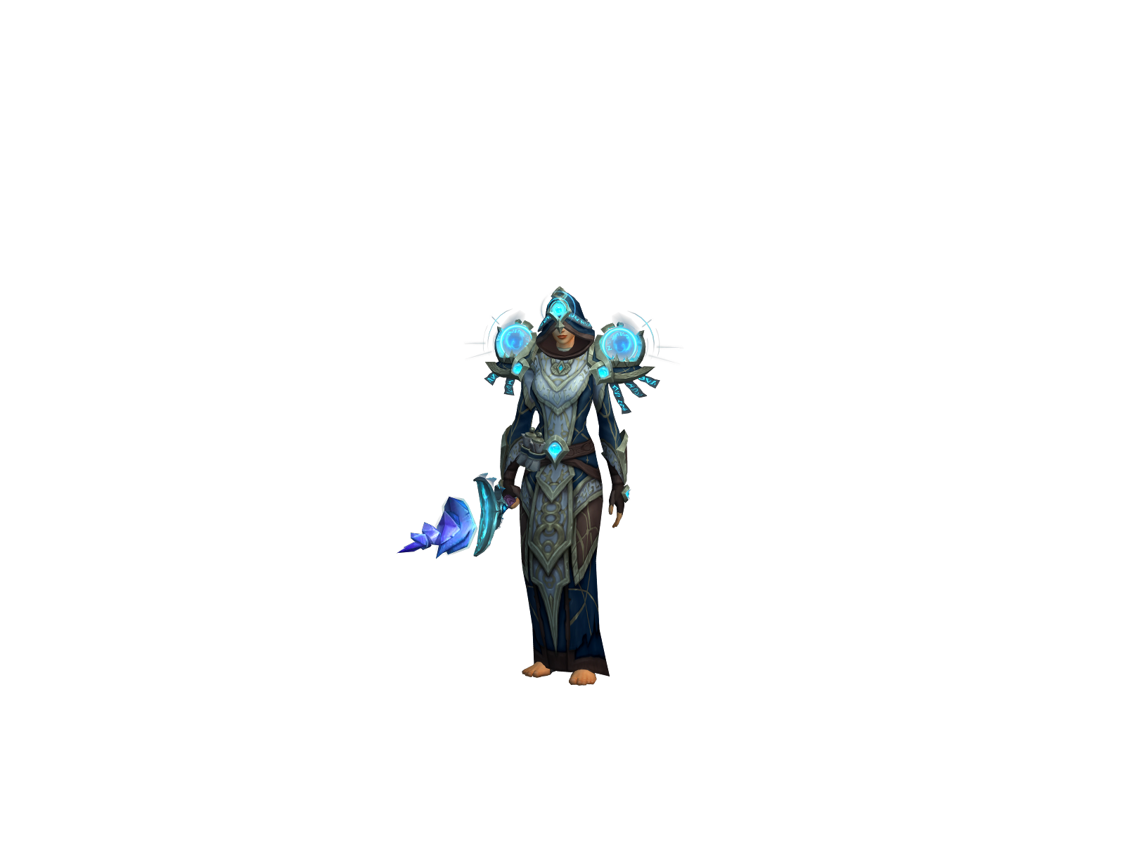 Neg 3D character render