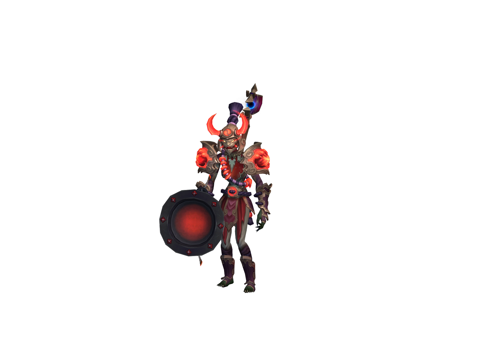 Kujiroll 3D character render