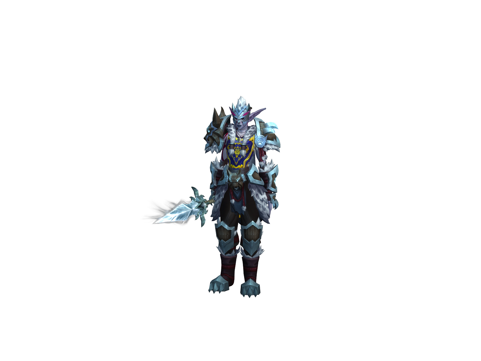 Thiêndruid 3D character render
