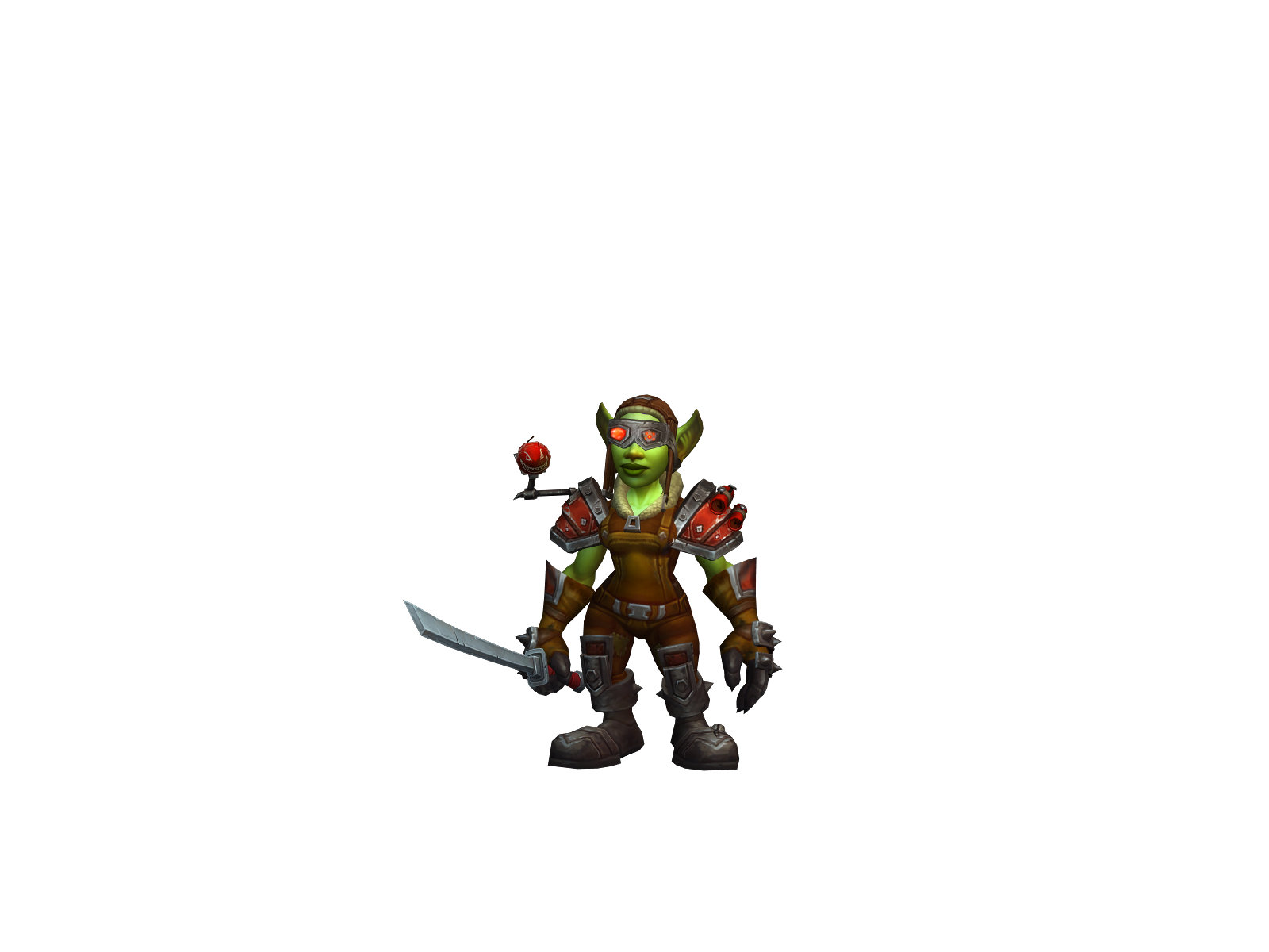 Ratax 3D character render