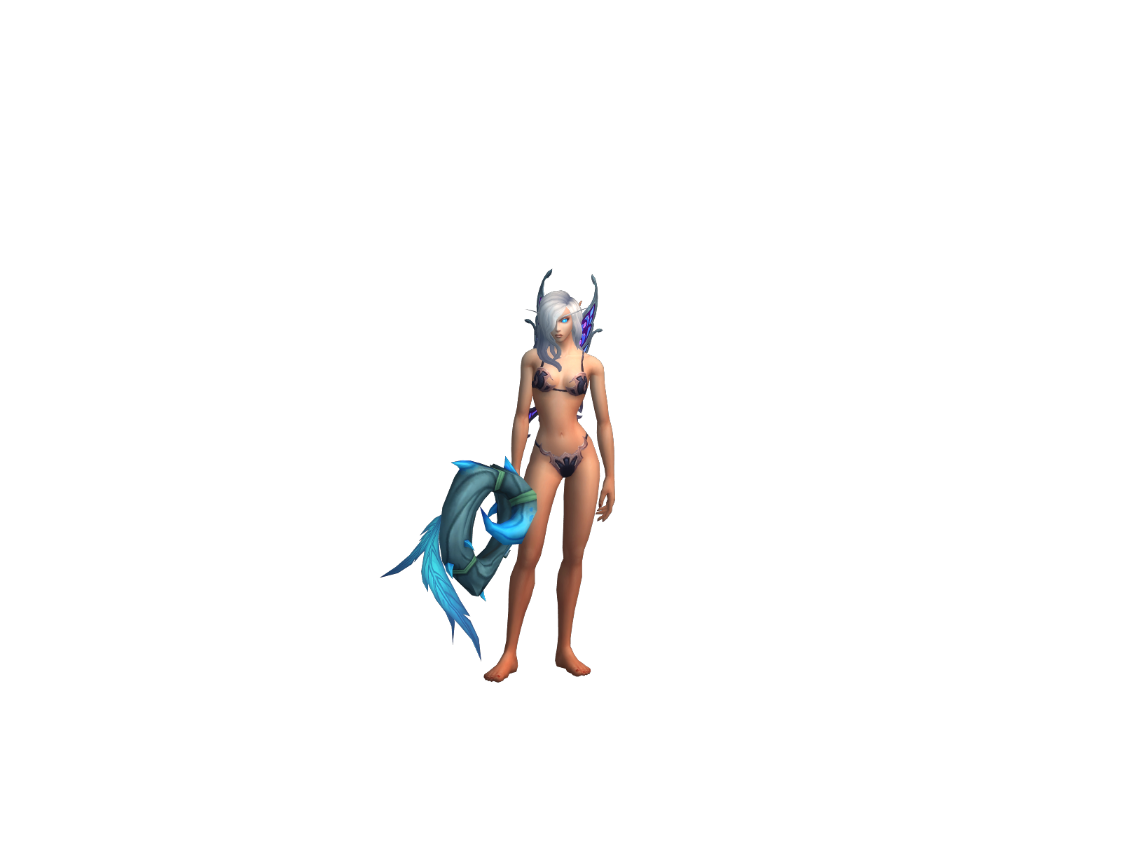 Lucency 3D character render