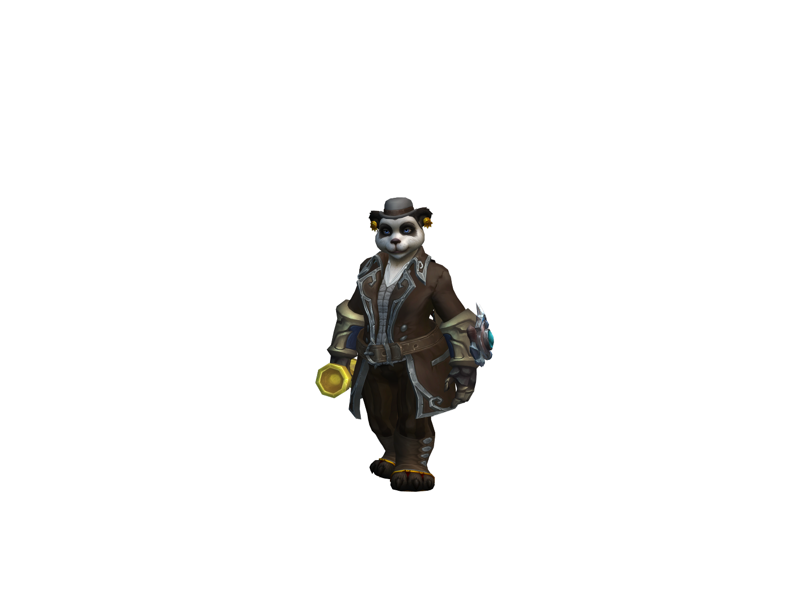 Broskibear 3D character render