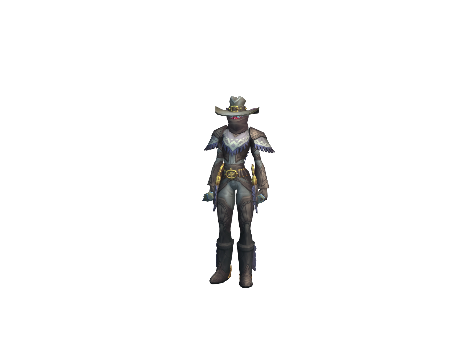 Borderczar 3D character render