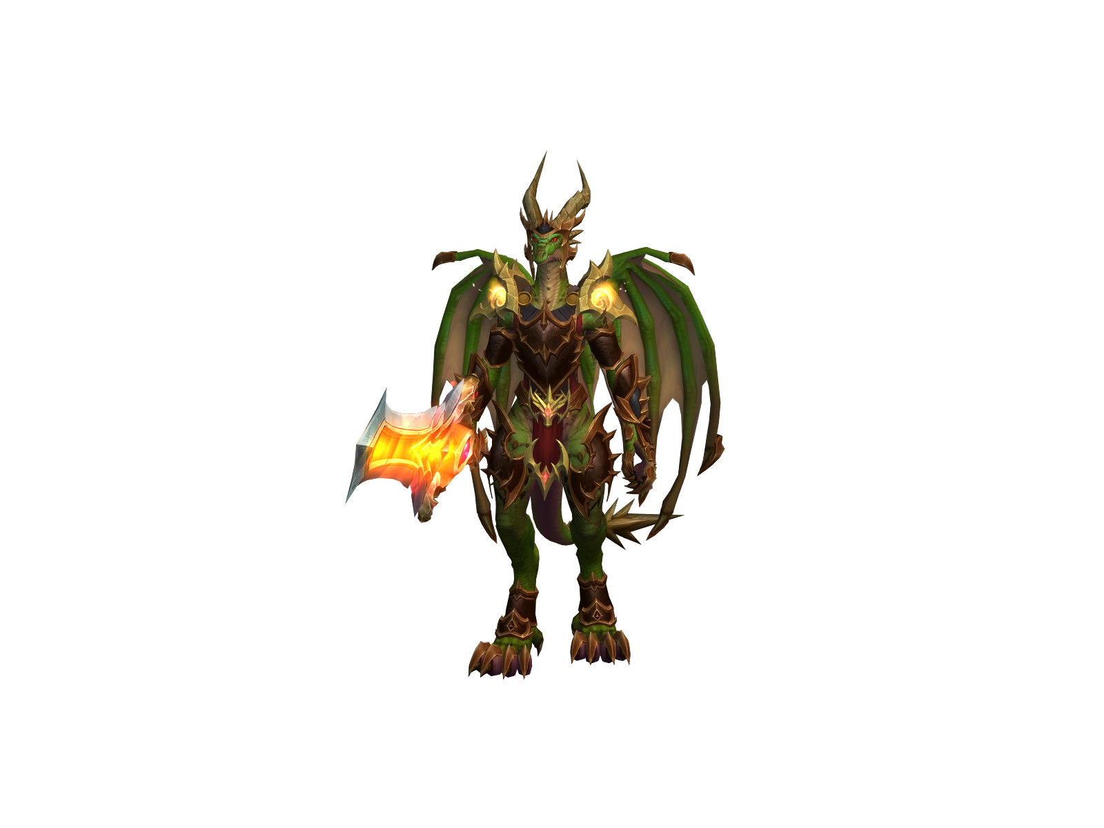 Nangdrake 3D character render