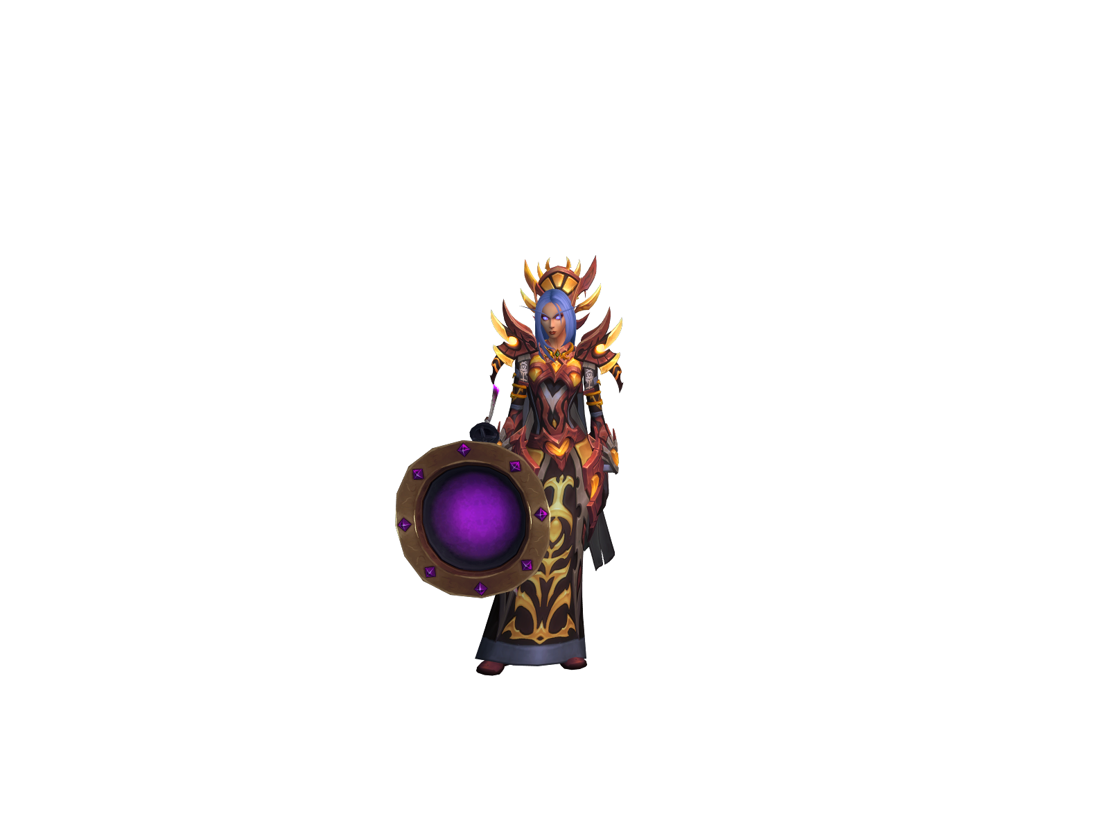 Holÿheals 3D character render