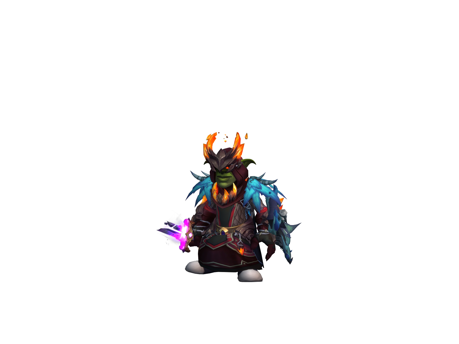 Wowissovile 3D character render