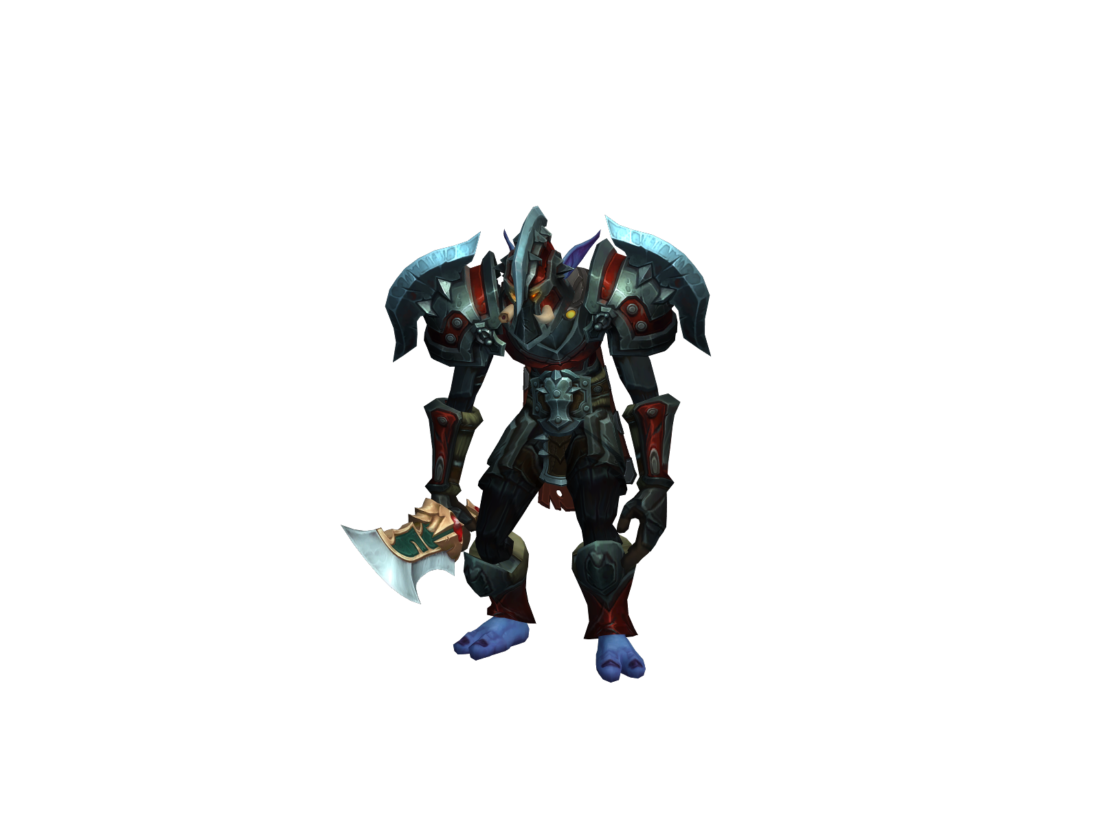 Vedurhalsson 3D character render