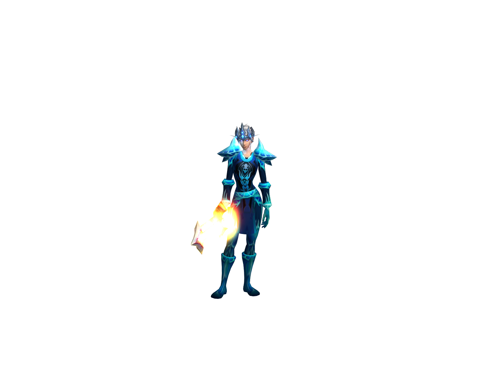 Zoiley 3D character render
