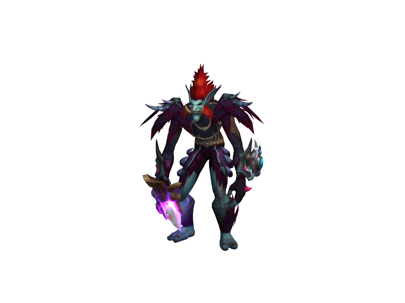 Vademar 3D character render