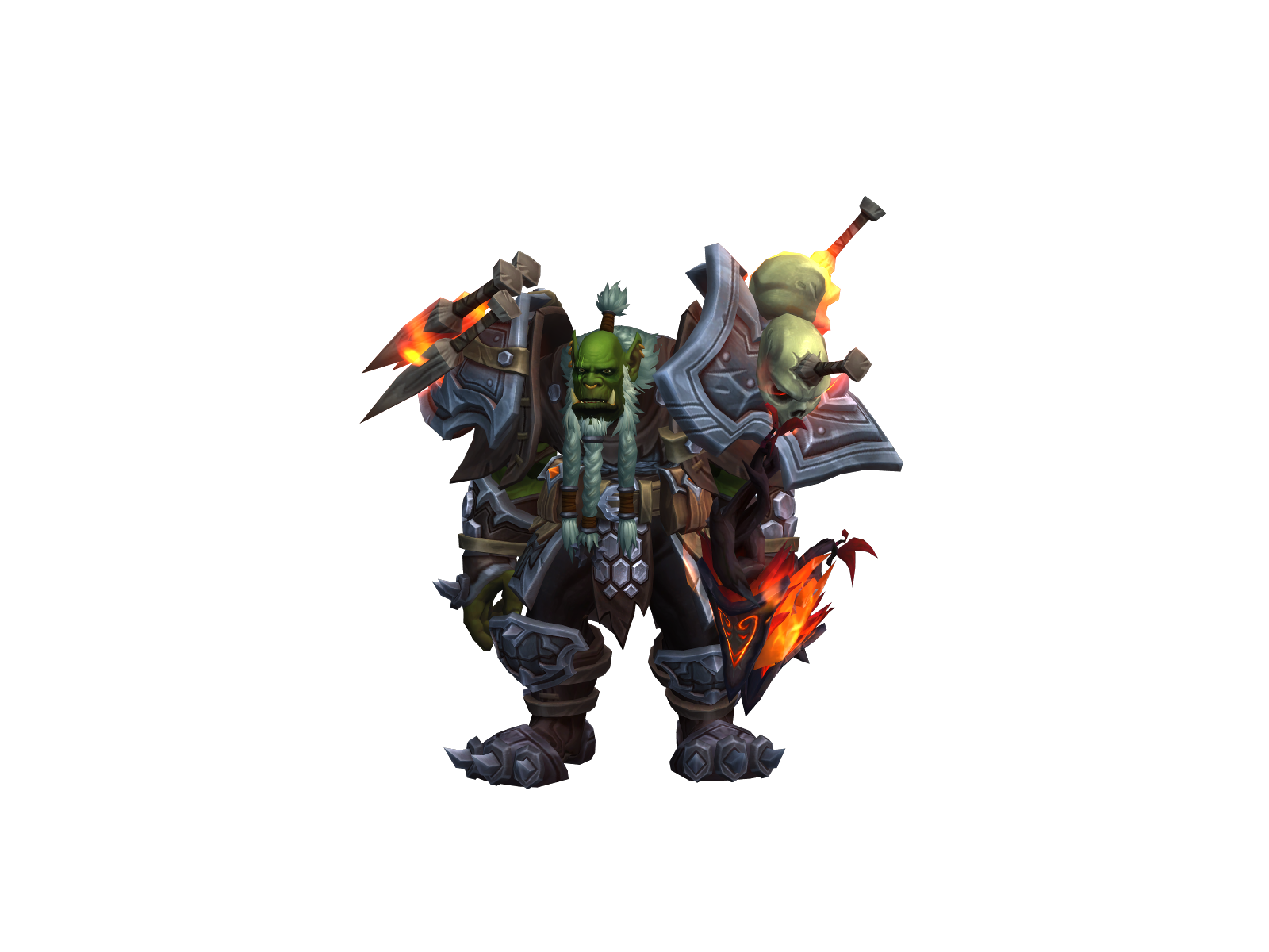 Psyðuck 3D character render