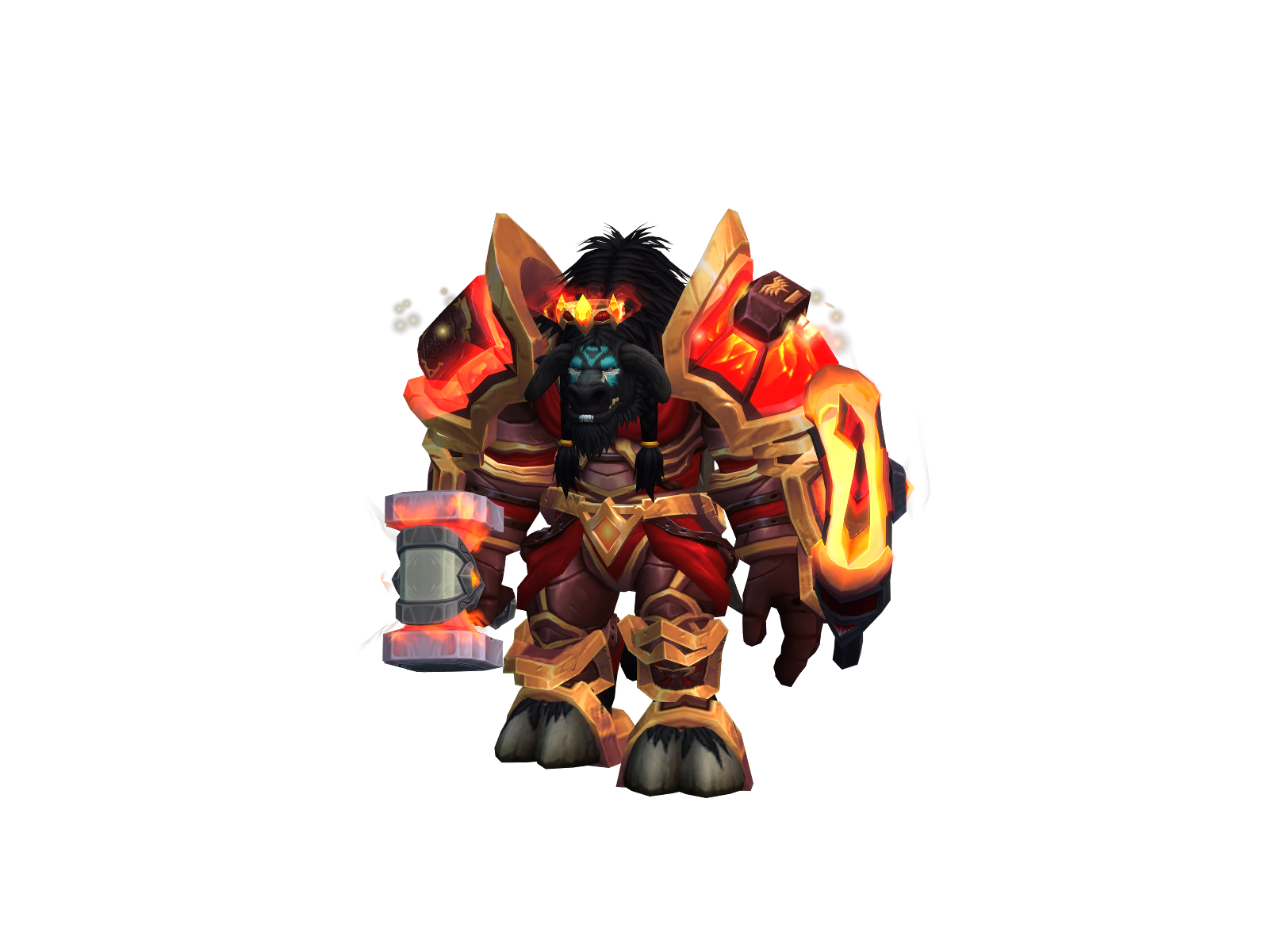 Darkriot 3D character render