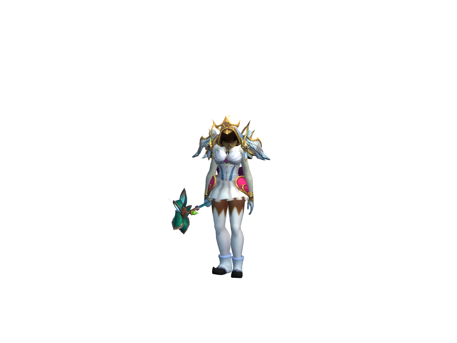 Jùly 3D character render