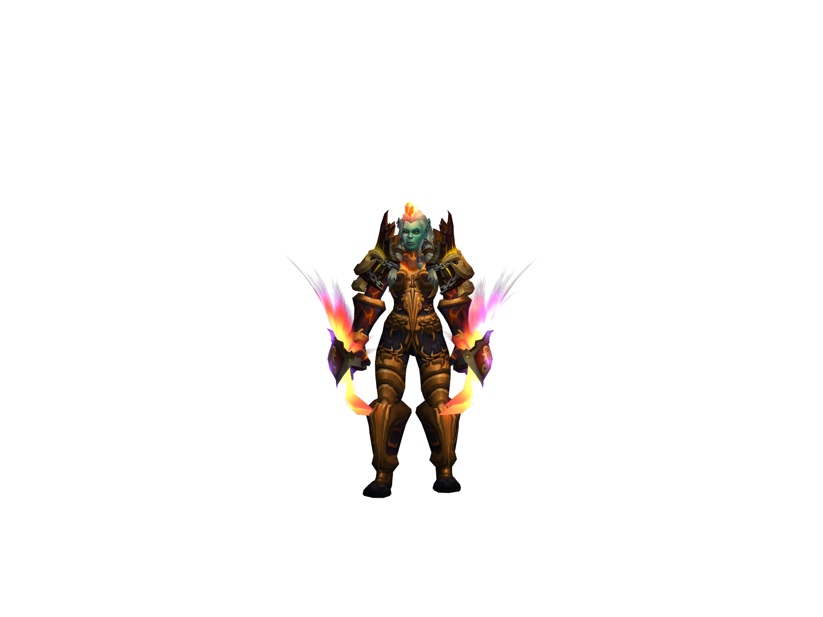 Orkrs 3D character render