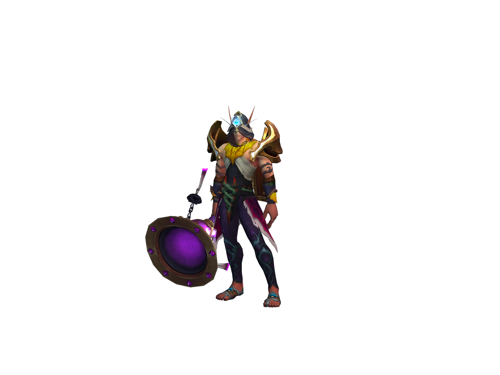Raethoren 3D character render
