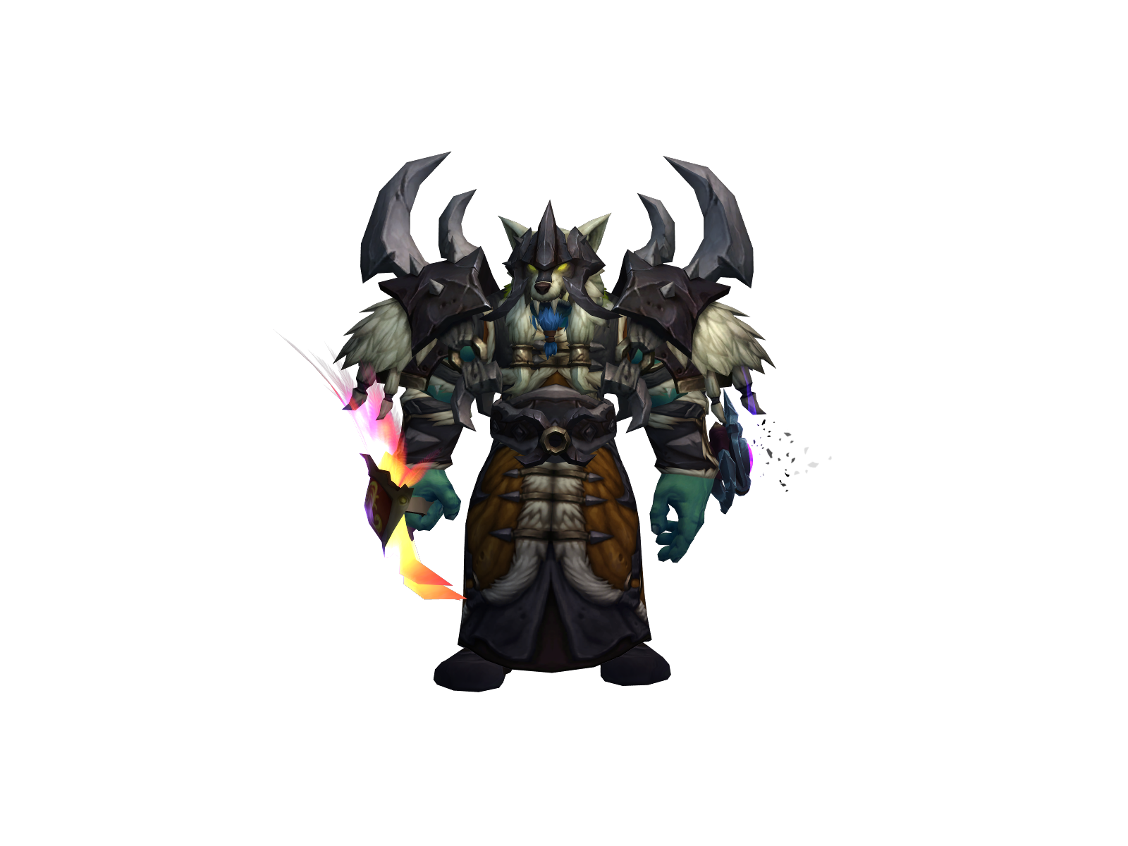 Kaelblast 3D character render