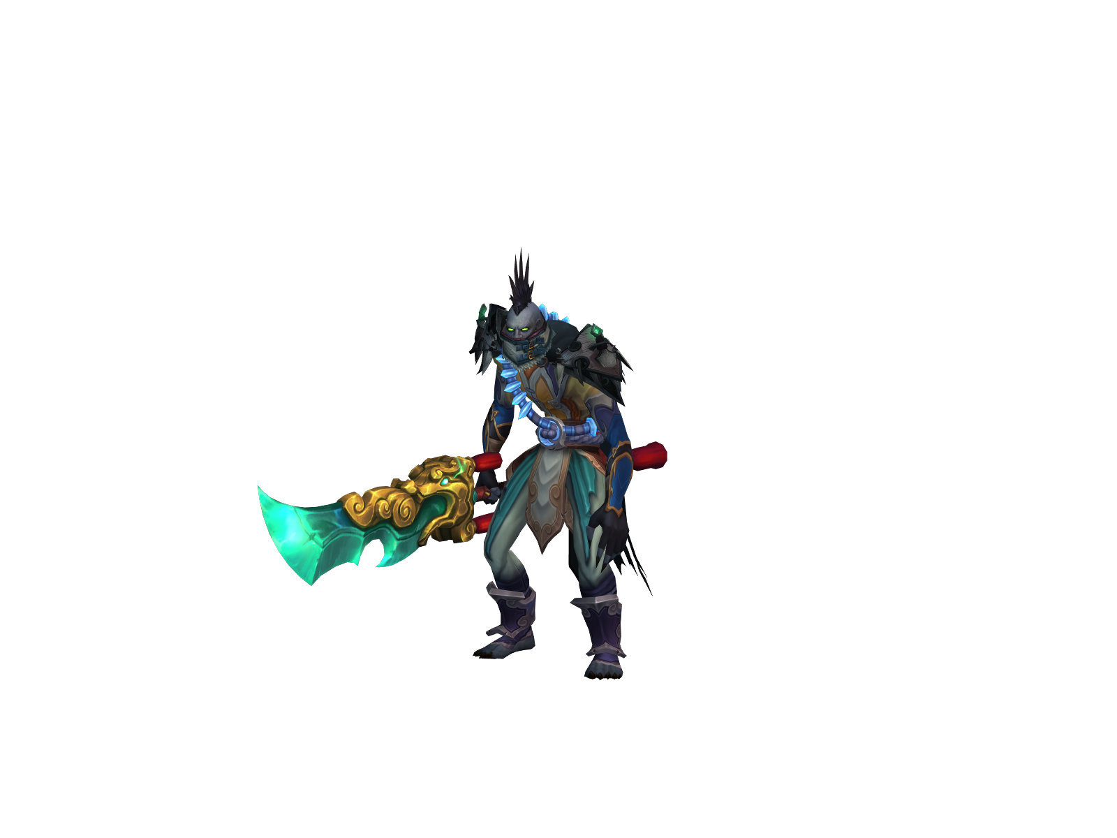 Valryu 3D character render