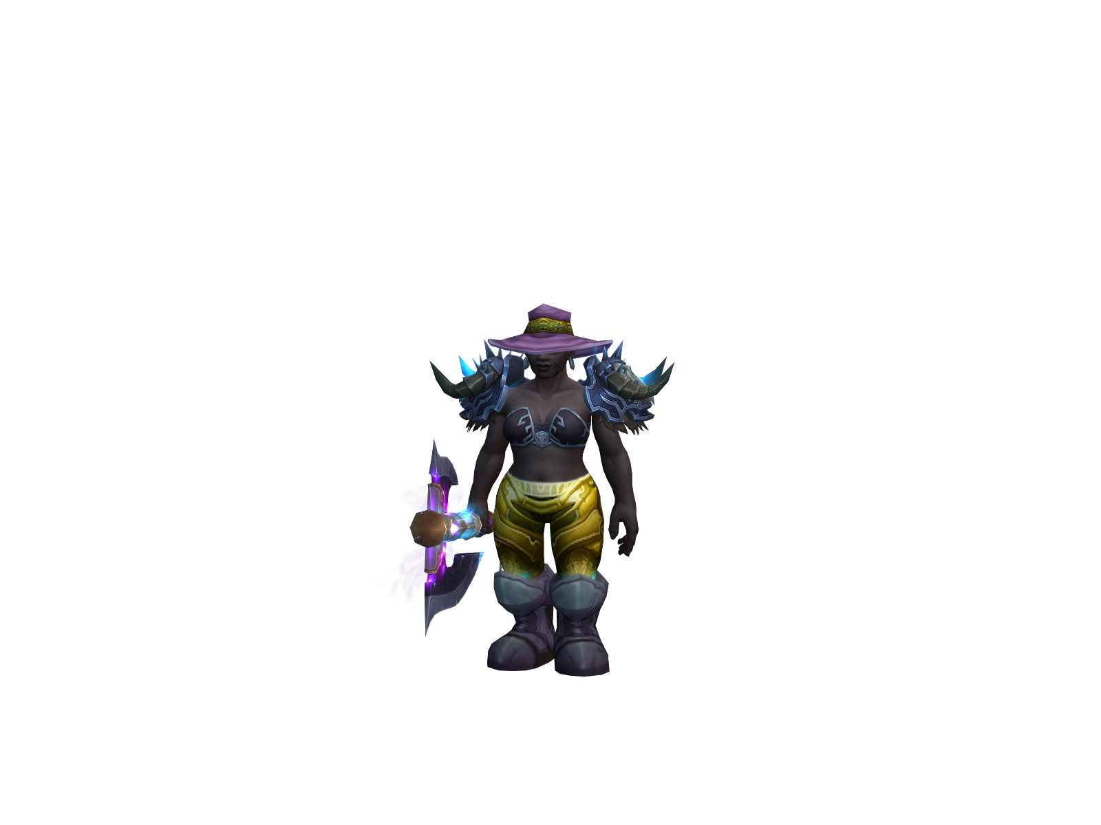 Ekekeek 3D character render