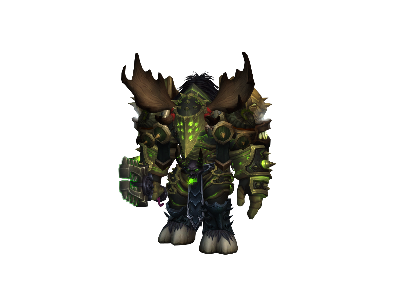 Nugerella 3D character render