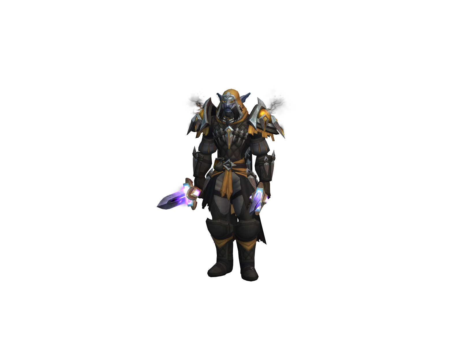 Deathsblades 3D character render