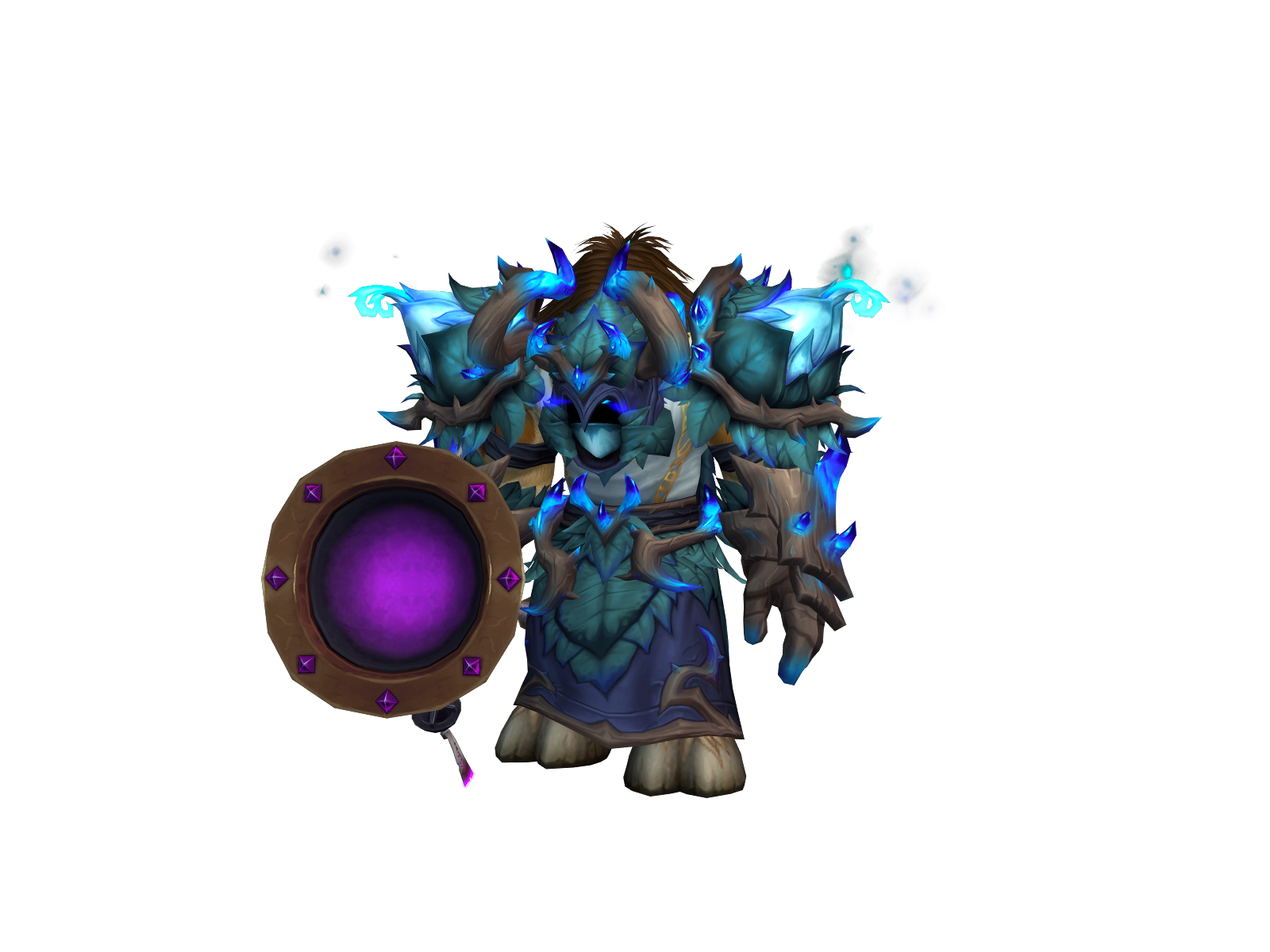 Druidesid 3D character render