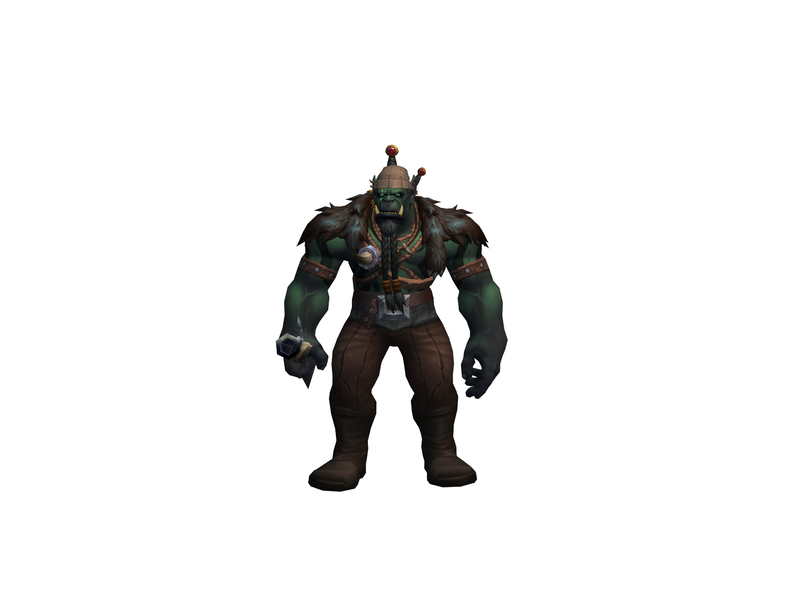Bodgan 3D character render