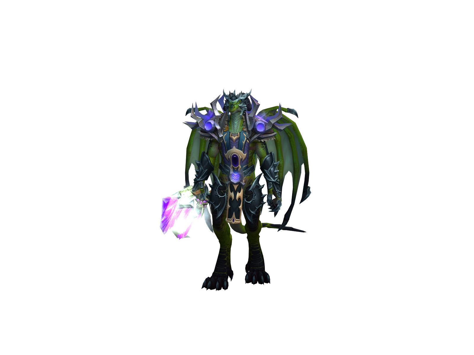 Gweendwagon 3D character render