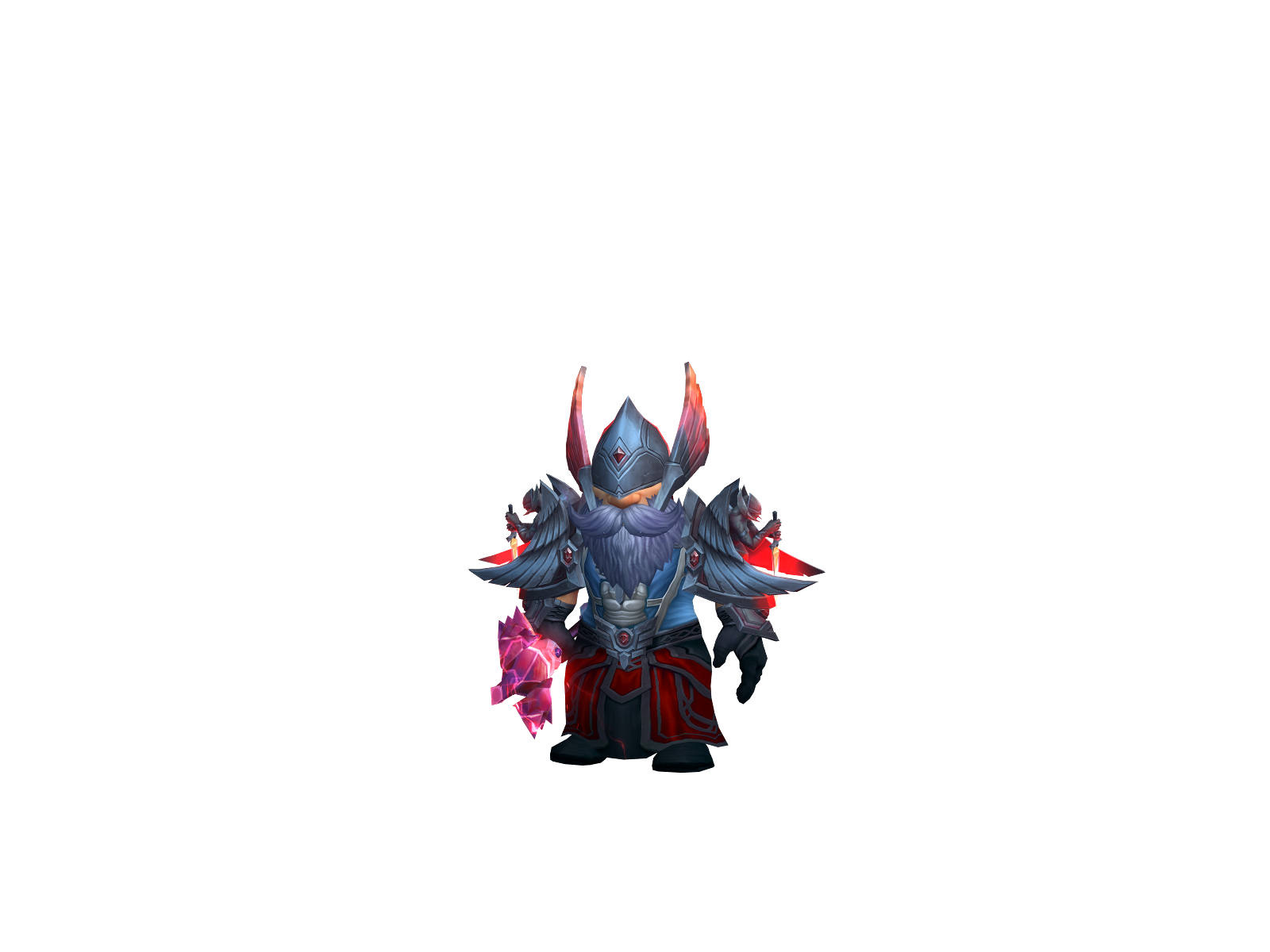 Wapriest 3D character render