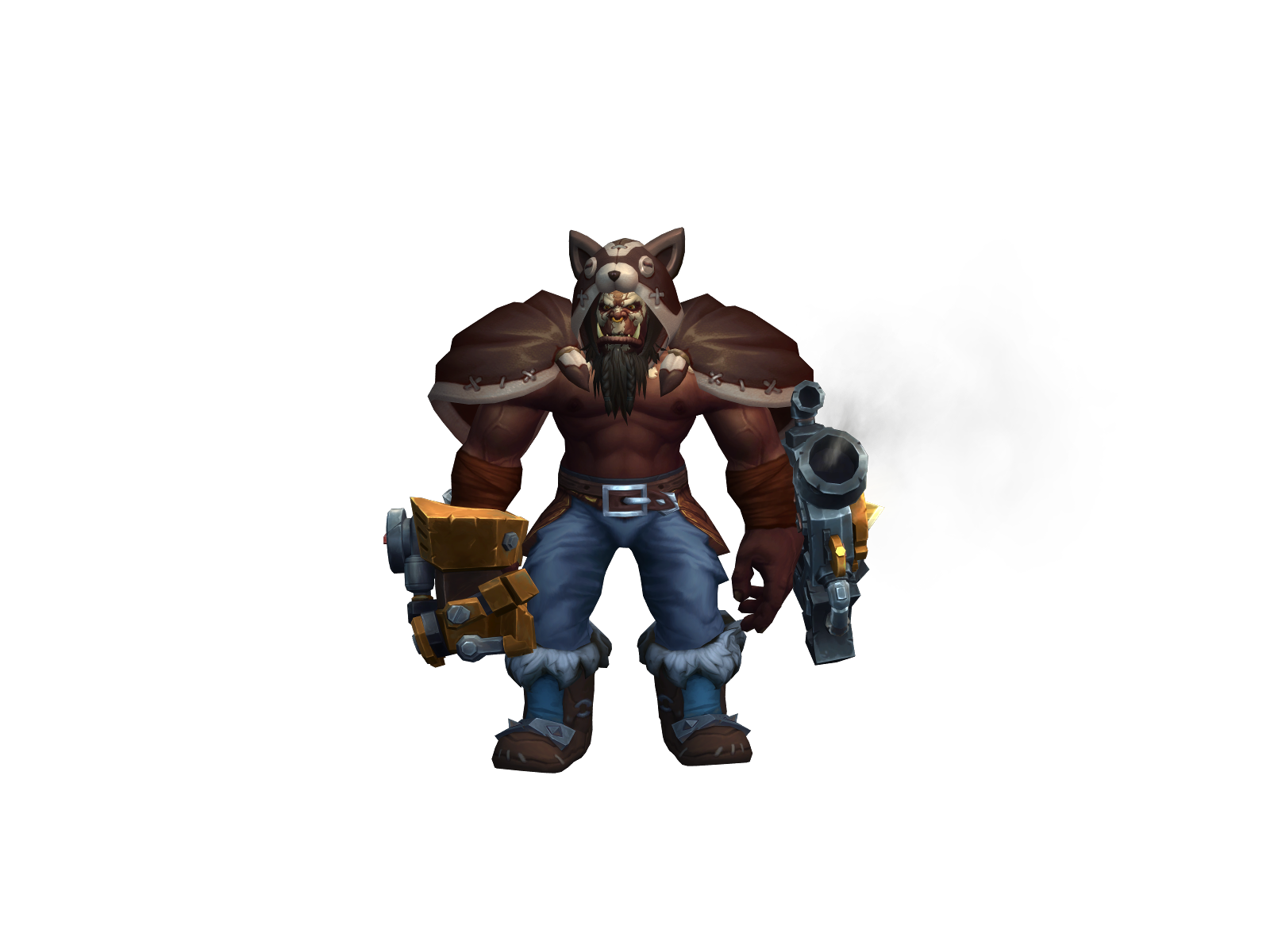 Gintel 3D character render