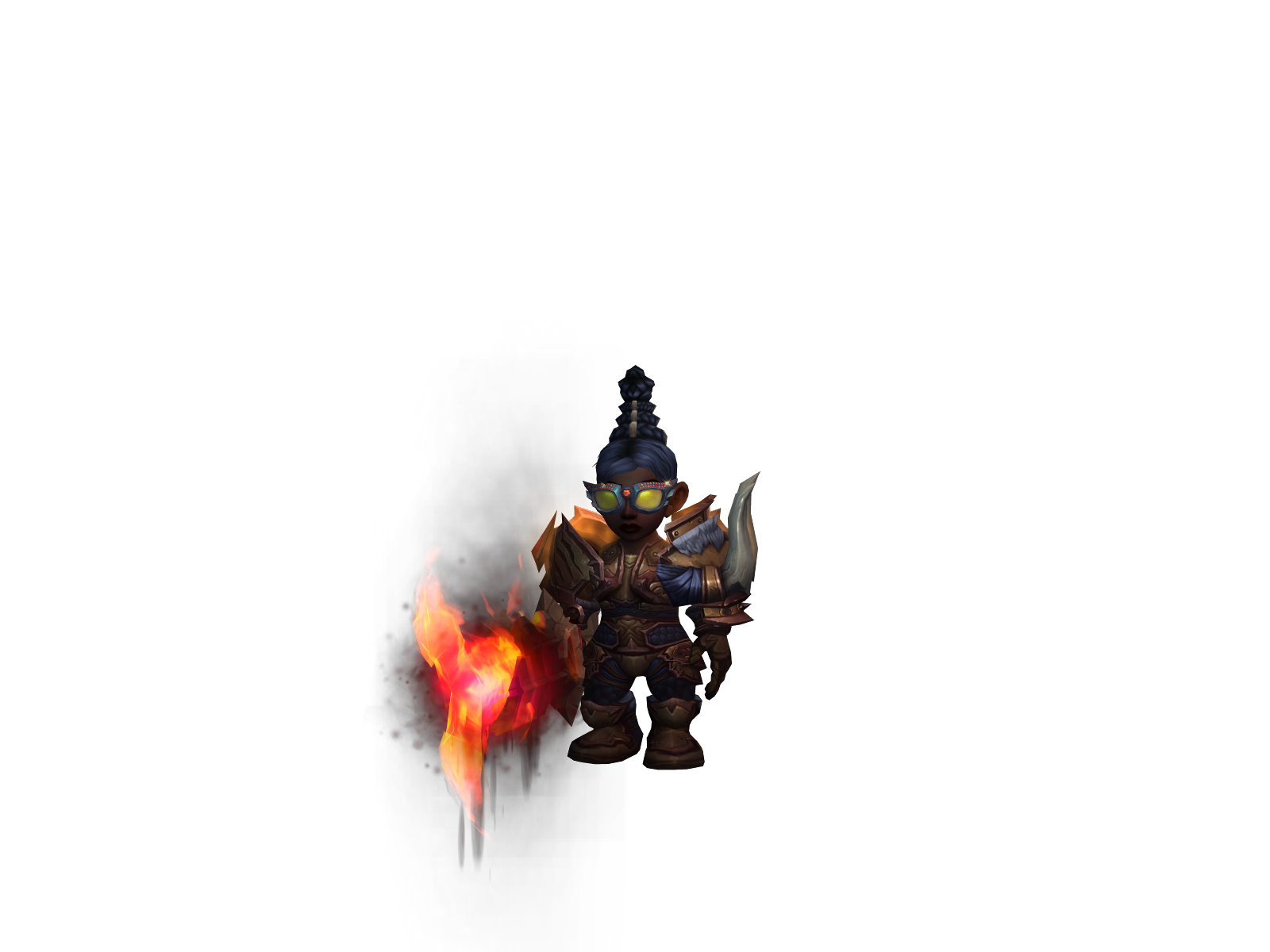 Midgetwarr 3D character render