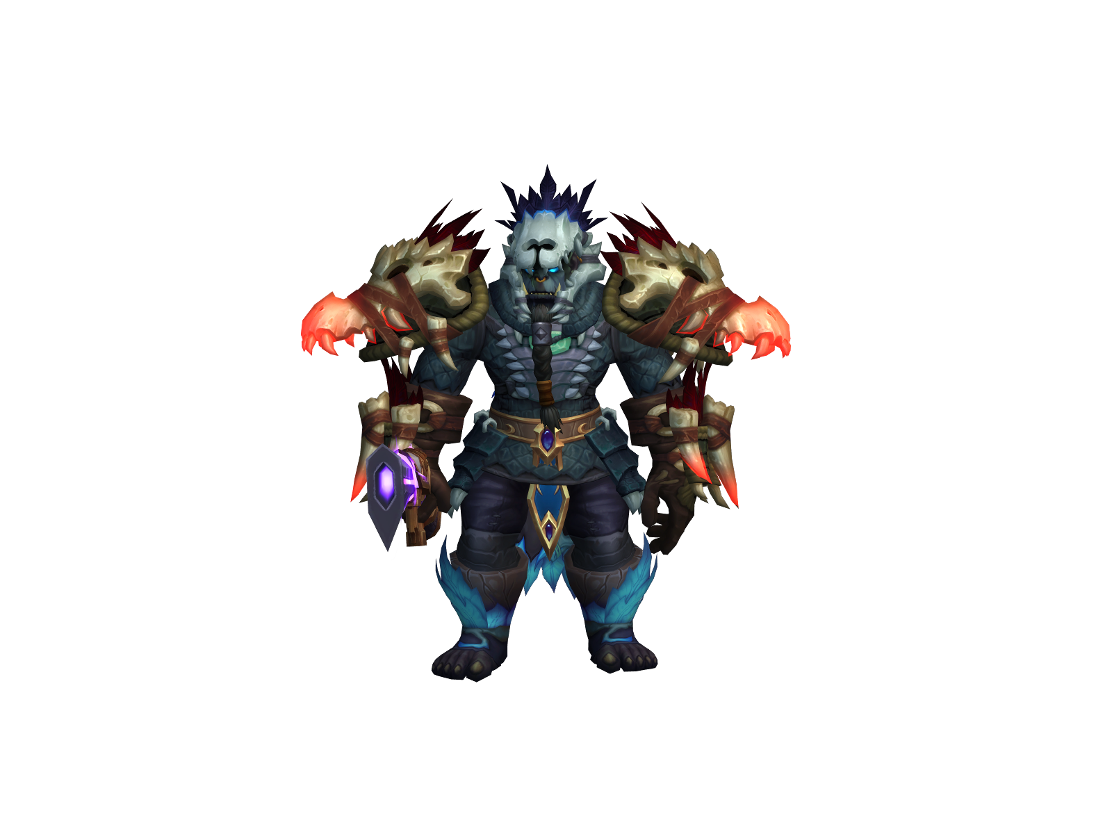 Obhada 3D character render