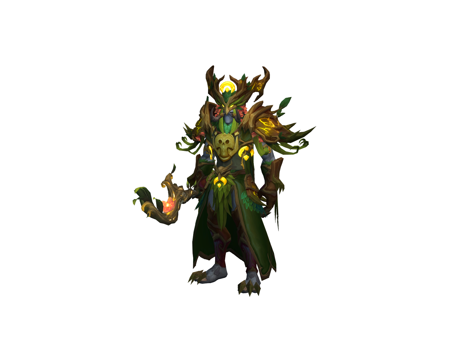 Werejin 3D character render