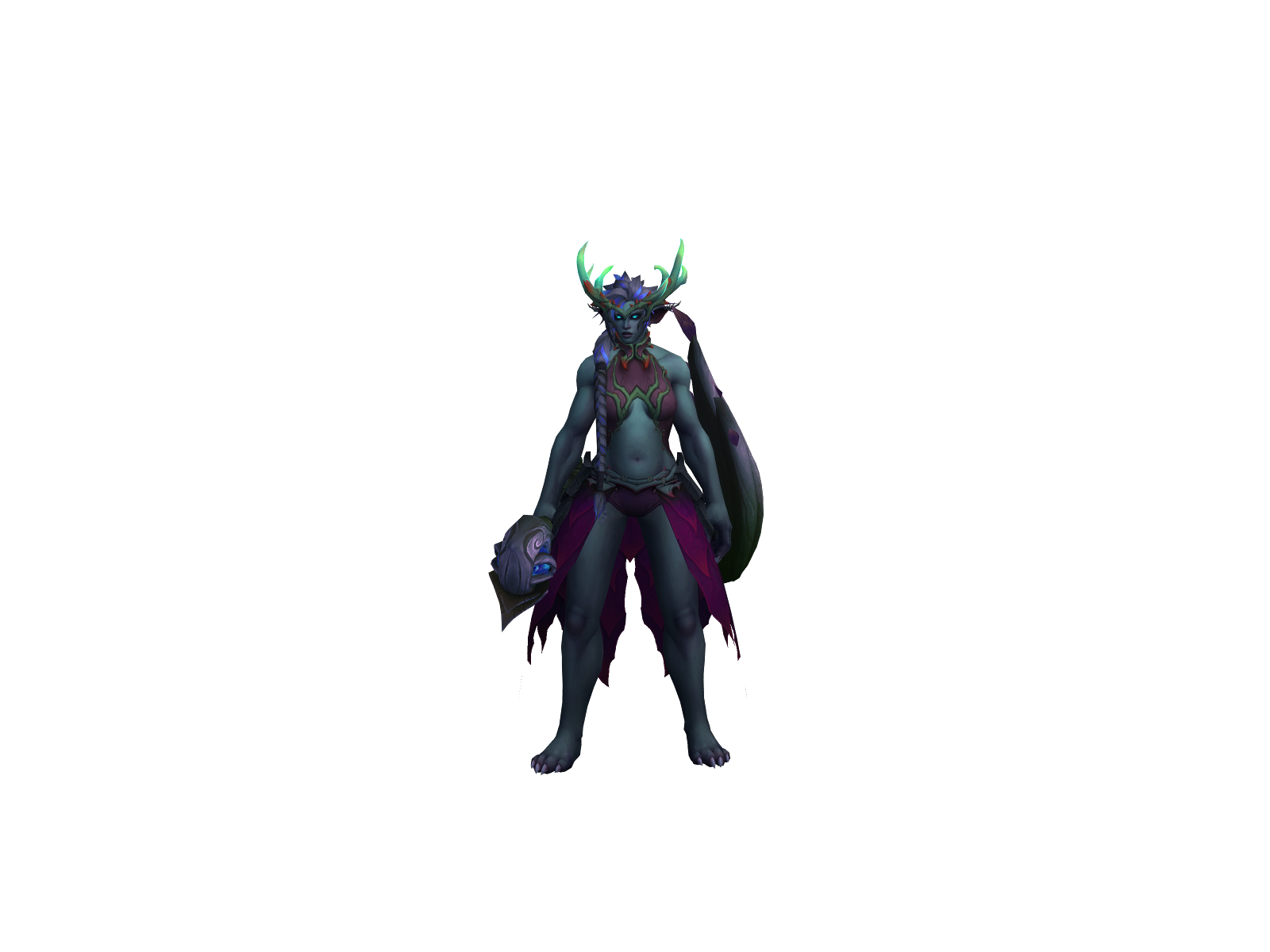Incarnatiana 3D character render