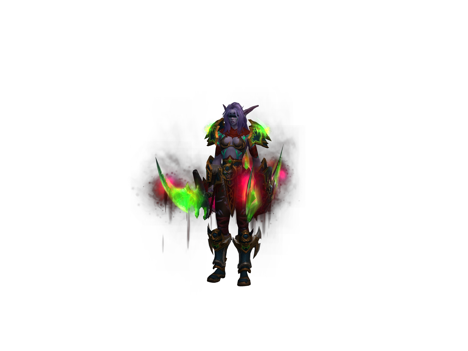 Niocide 3D character render