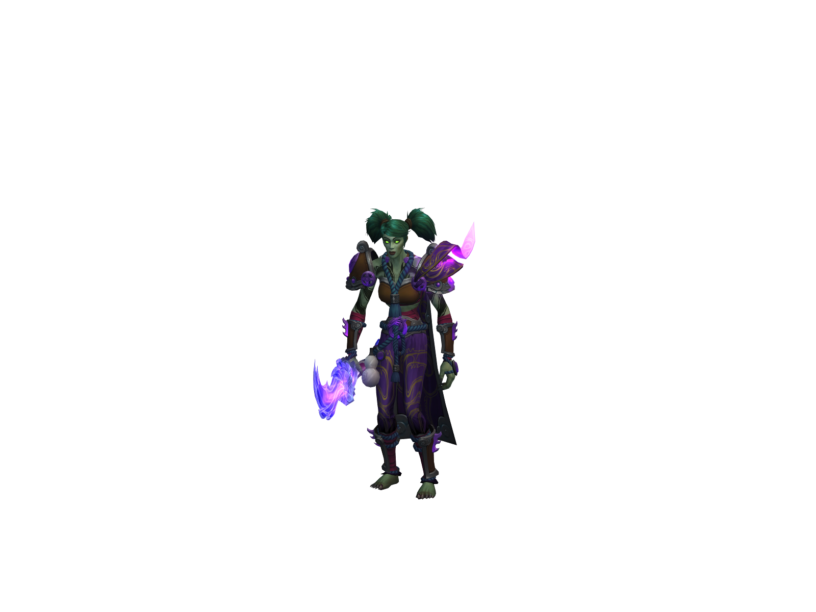 Ziphie 3D character render