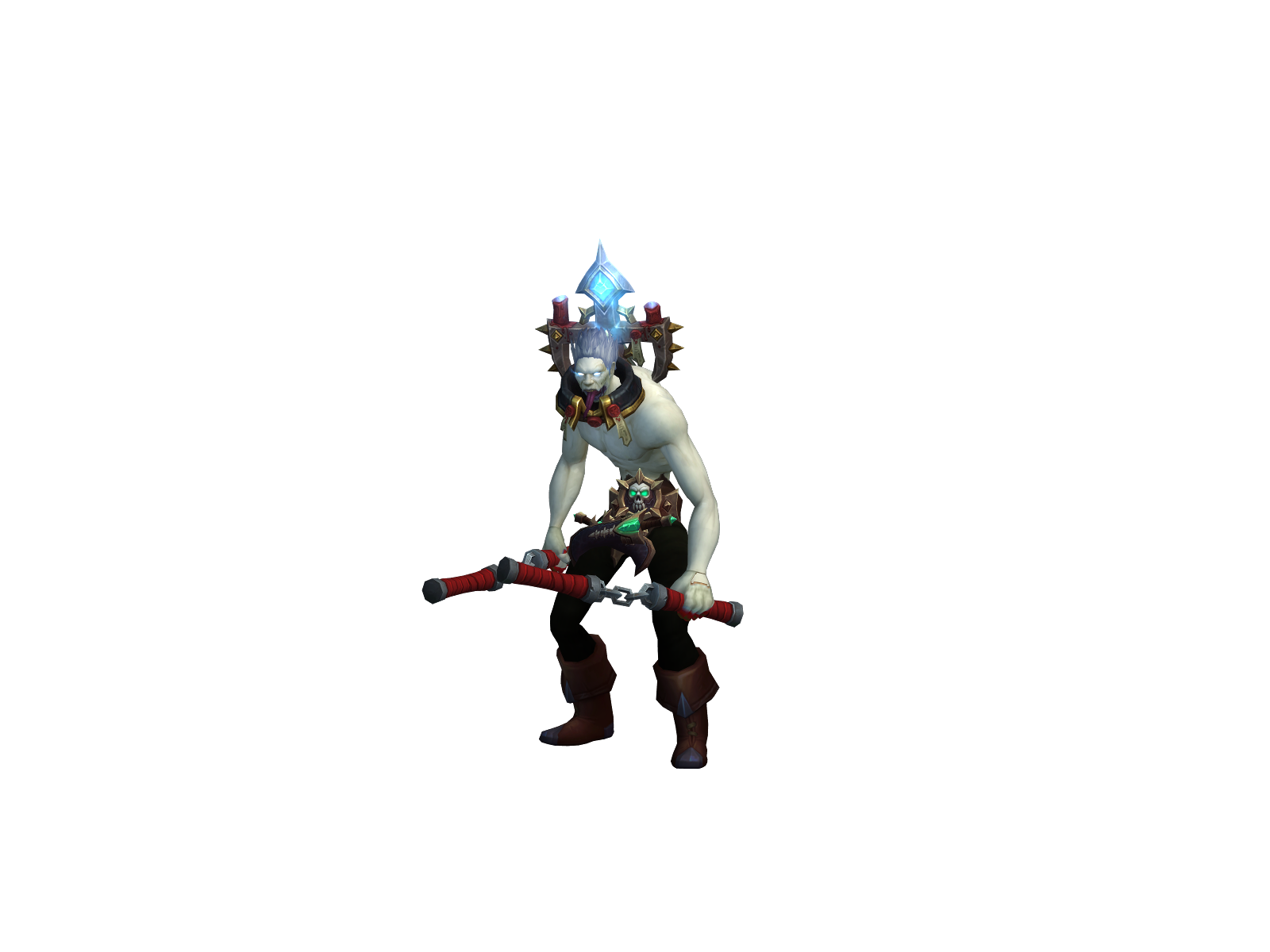 Meggablock 3D character render