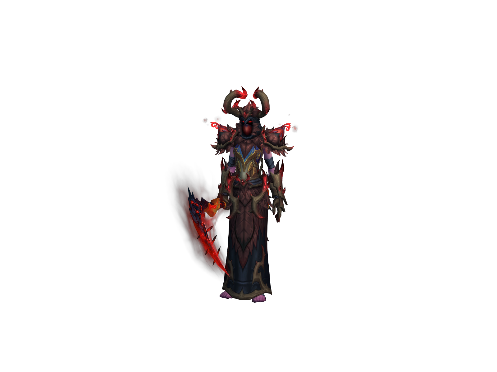Dethreya 3D character render