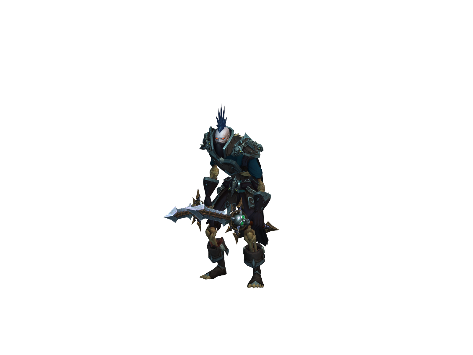 Romios 3D character render