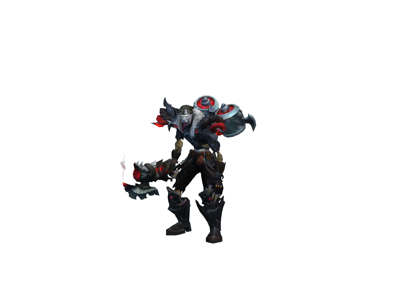 Scrapz 3D character render