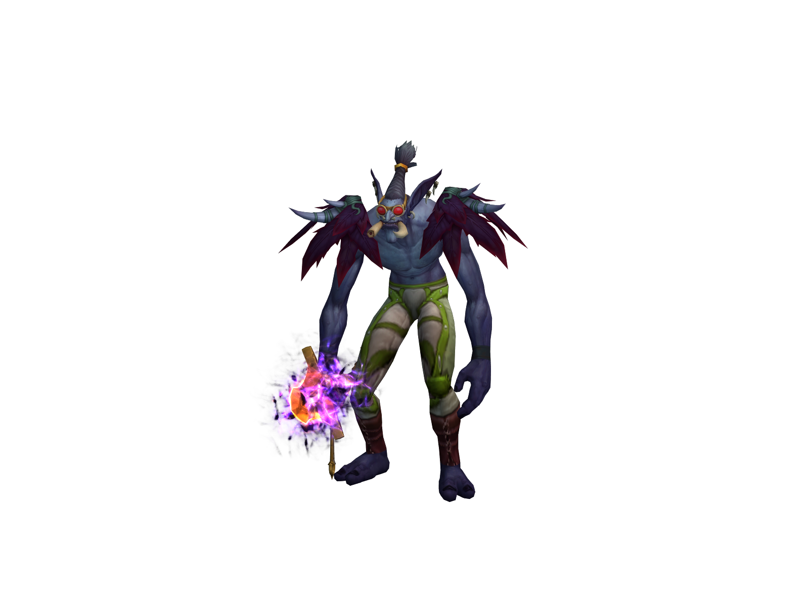 Fejd 3D character render