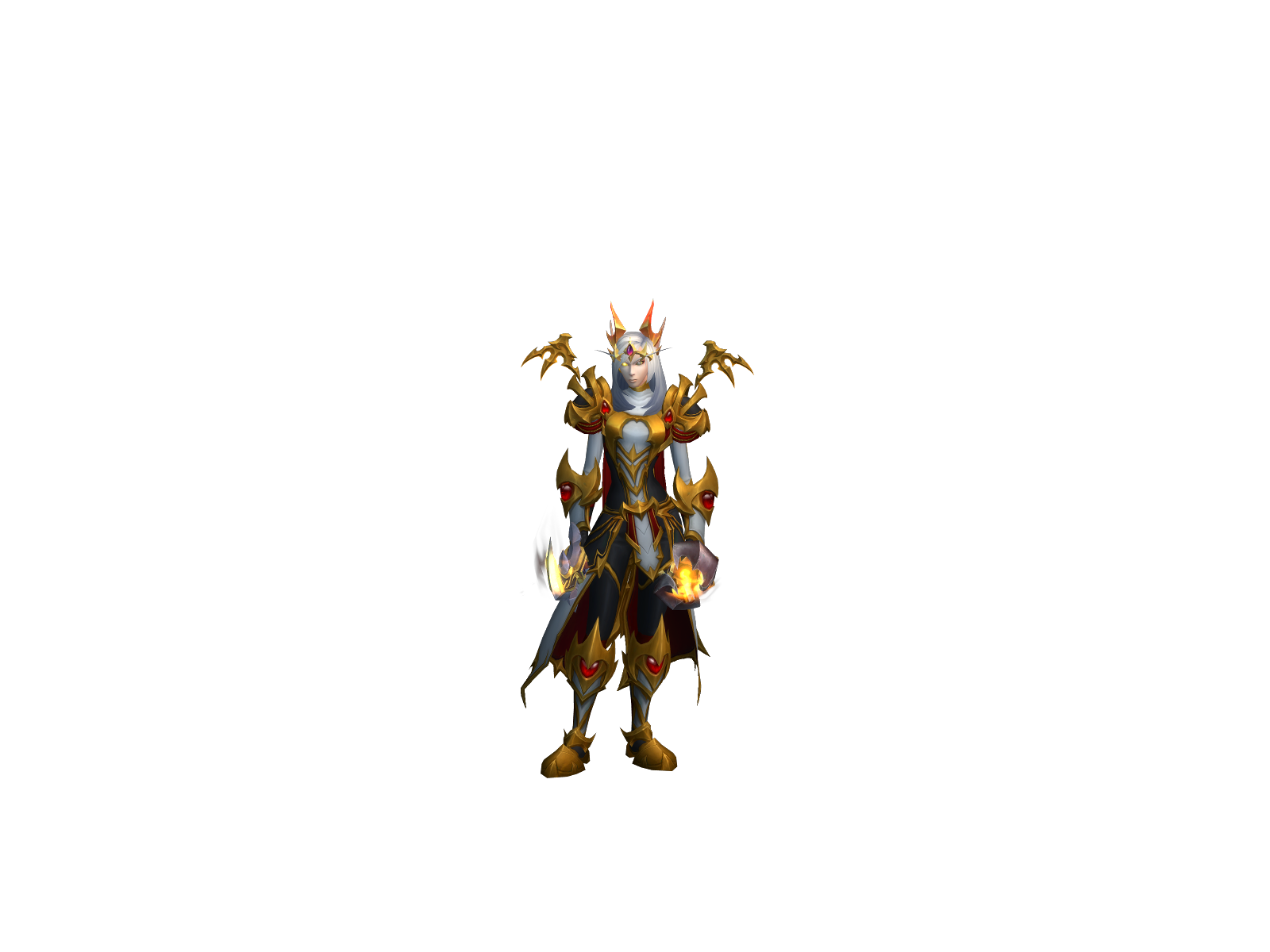 Discrolien 3D character render